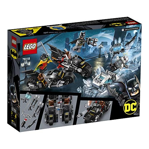 DC Batman Mr. Freeze Batcycle Battle (76118)