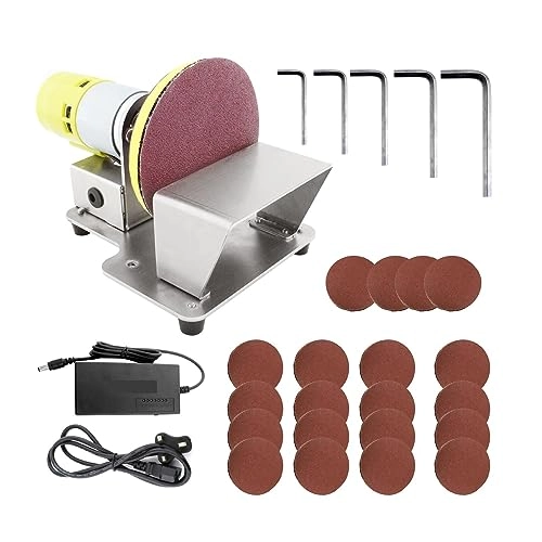 Rotary Polisher - 7 Variable Speed 20 Pieces Sanding Discs
