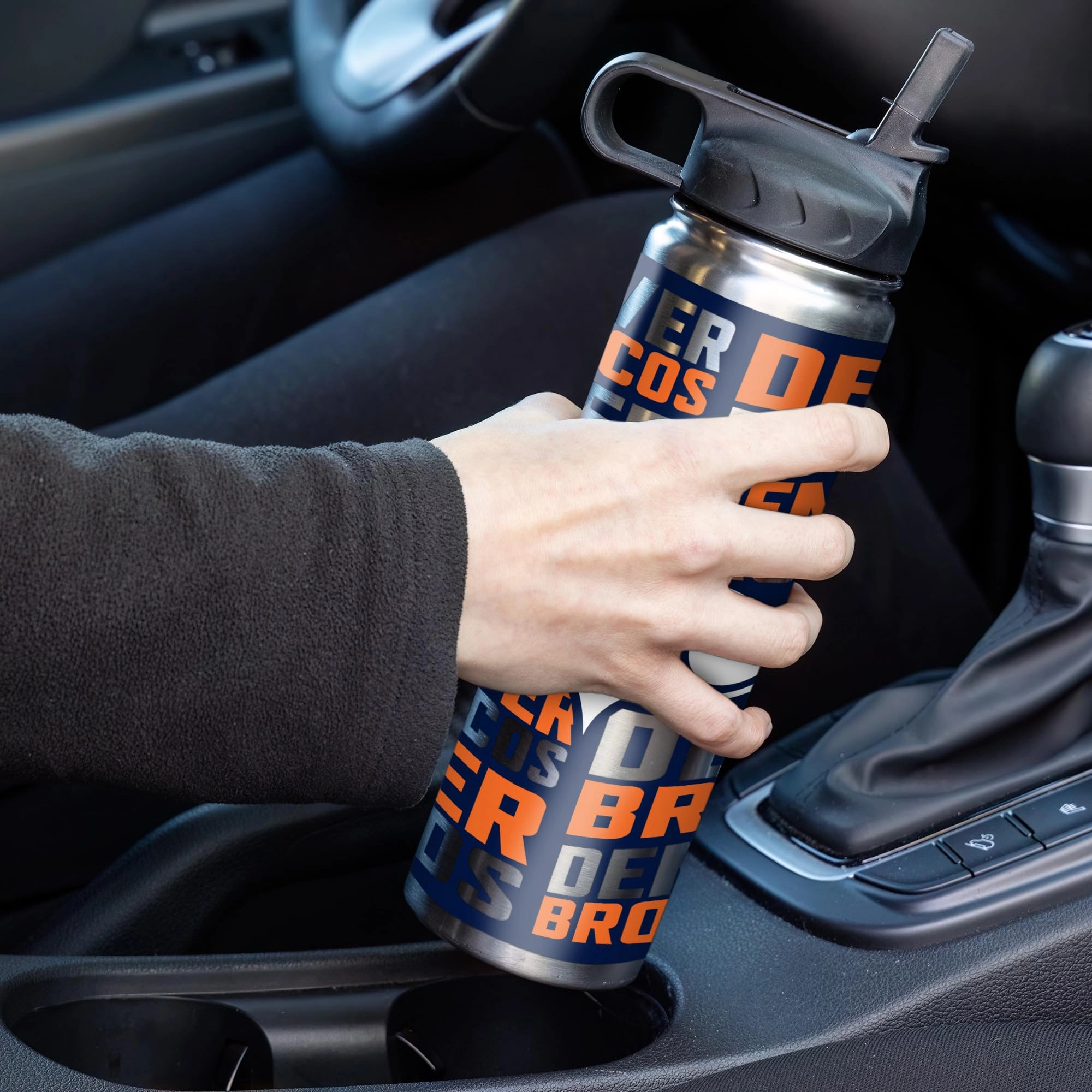 Stainless Steel NFL Football Tumbler - 650ml