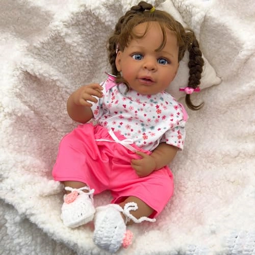 Reborn Baby Doll - 19 Inch Silicone Ages 3+