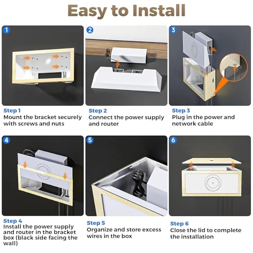 Acrylic Router Wall Mount - 1 piece(s) Starlink Gen 3