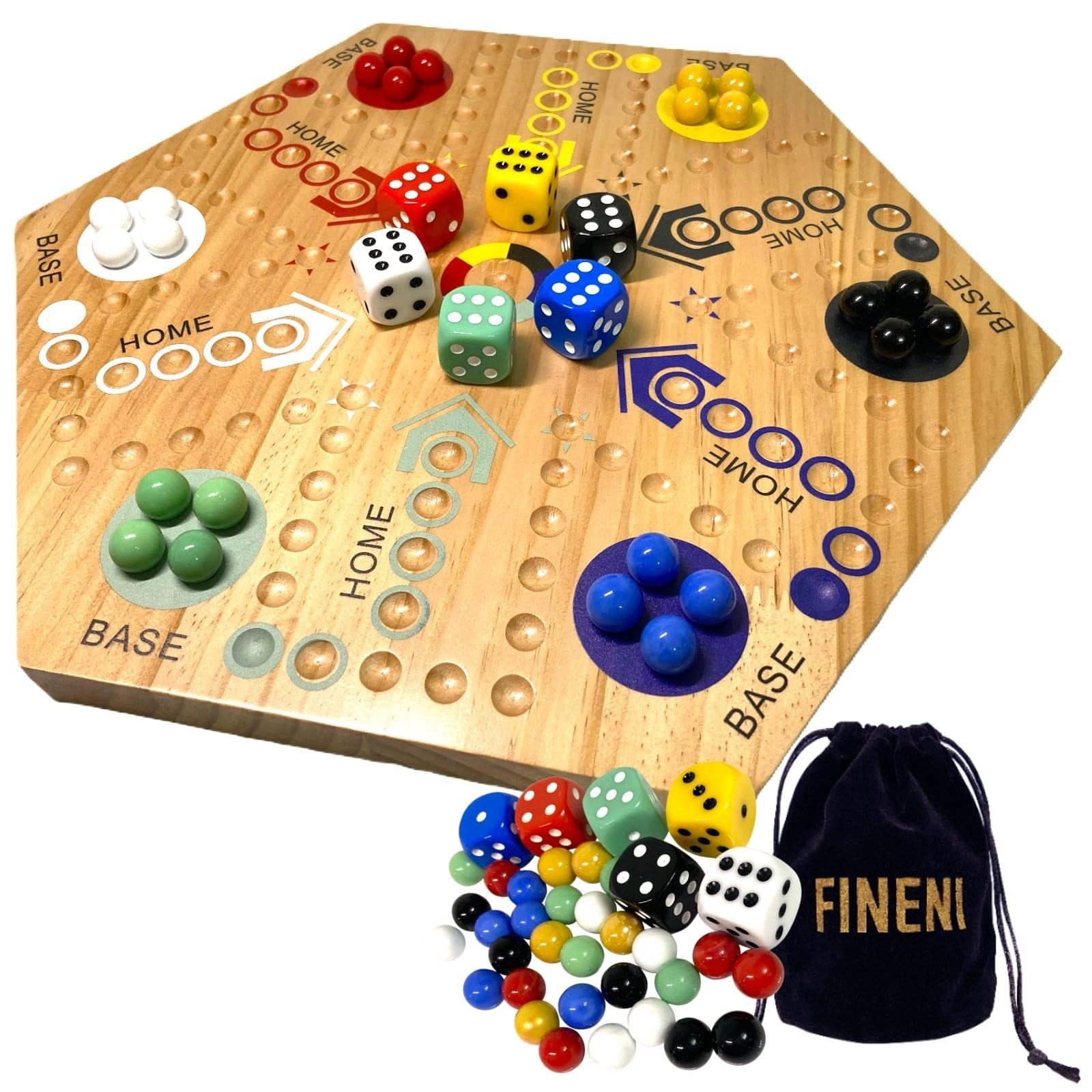 FINENI Marble Board Game