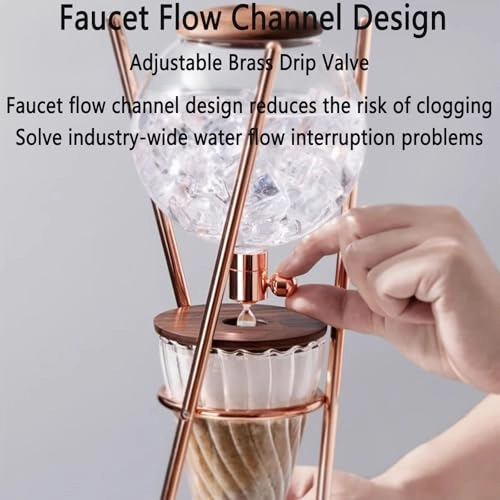 Cold Brew Drip Coffee Maker - 800ml High Borosilicate Glass