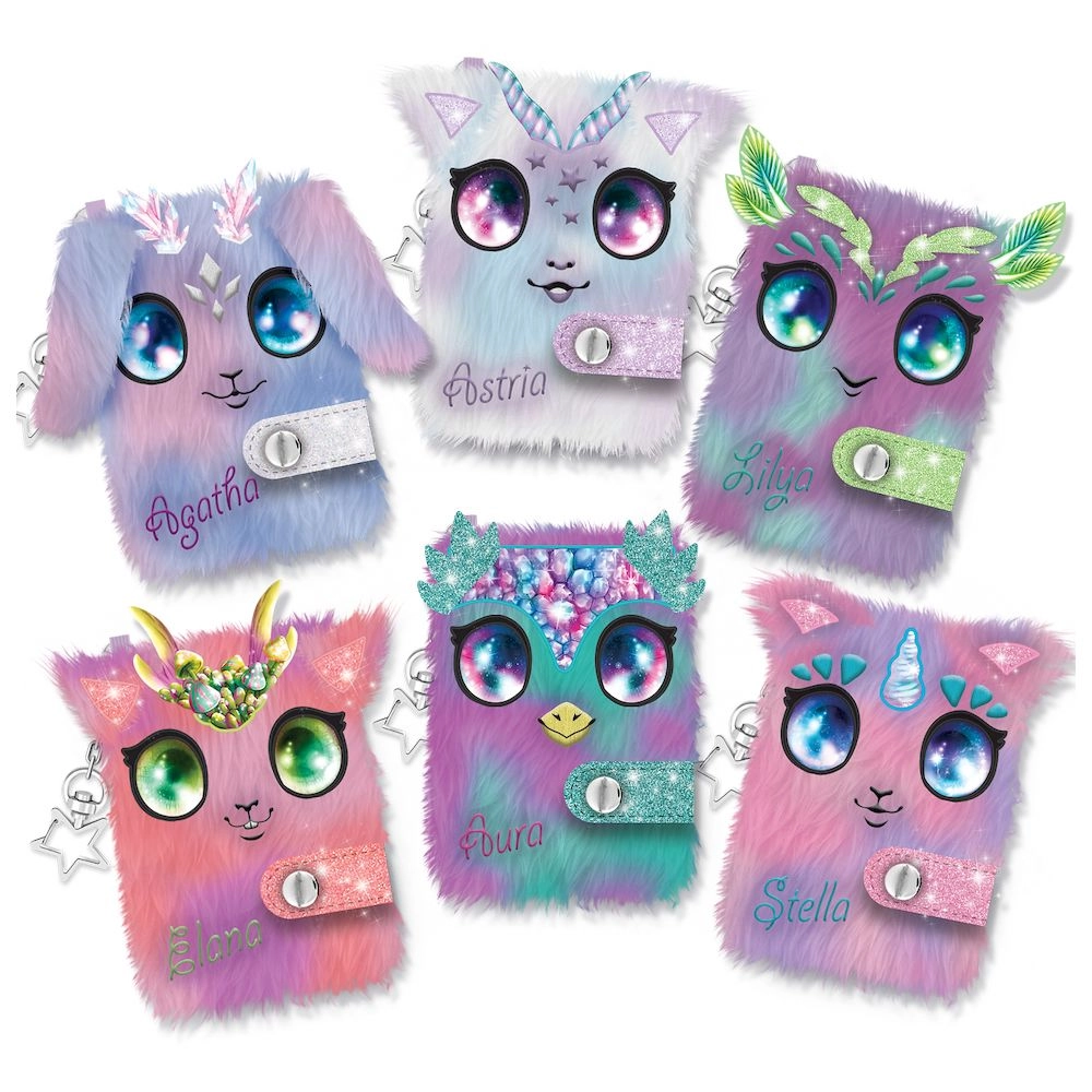 Nebulous Stars Fuzzy Mini Notebook - 40 Pages