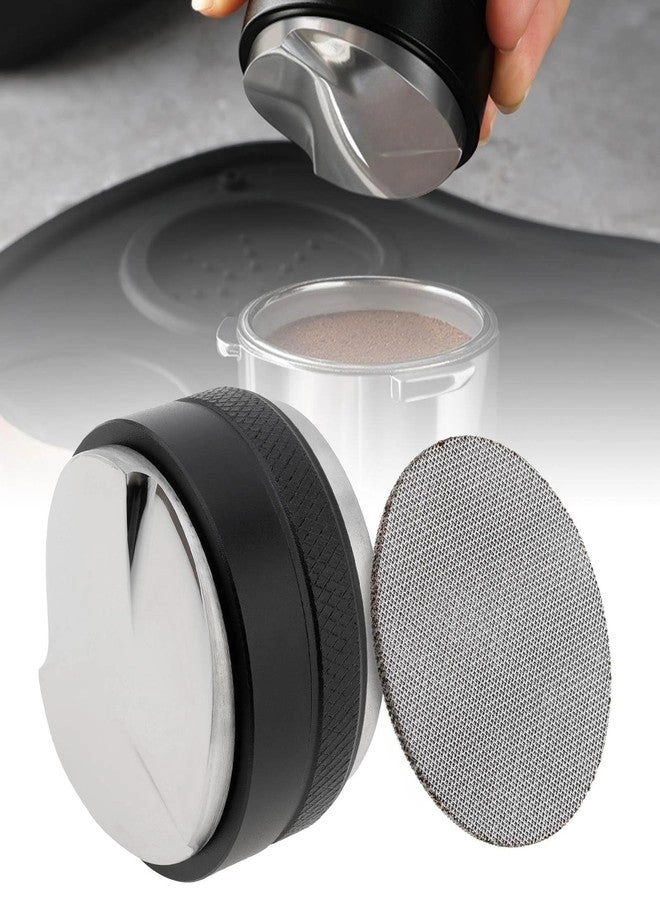 TQEONKL Coffee Tamper and Espresso Puck Screen Set