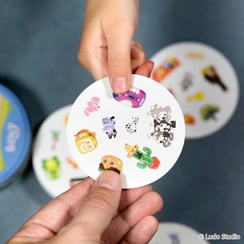 Spot It! Bluey - Card Game Tin Box Edition