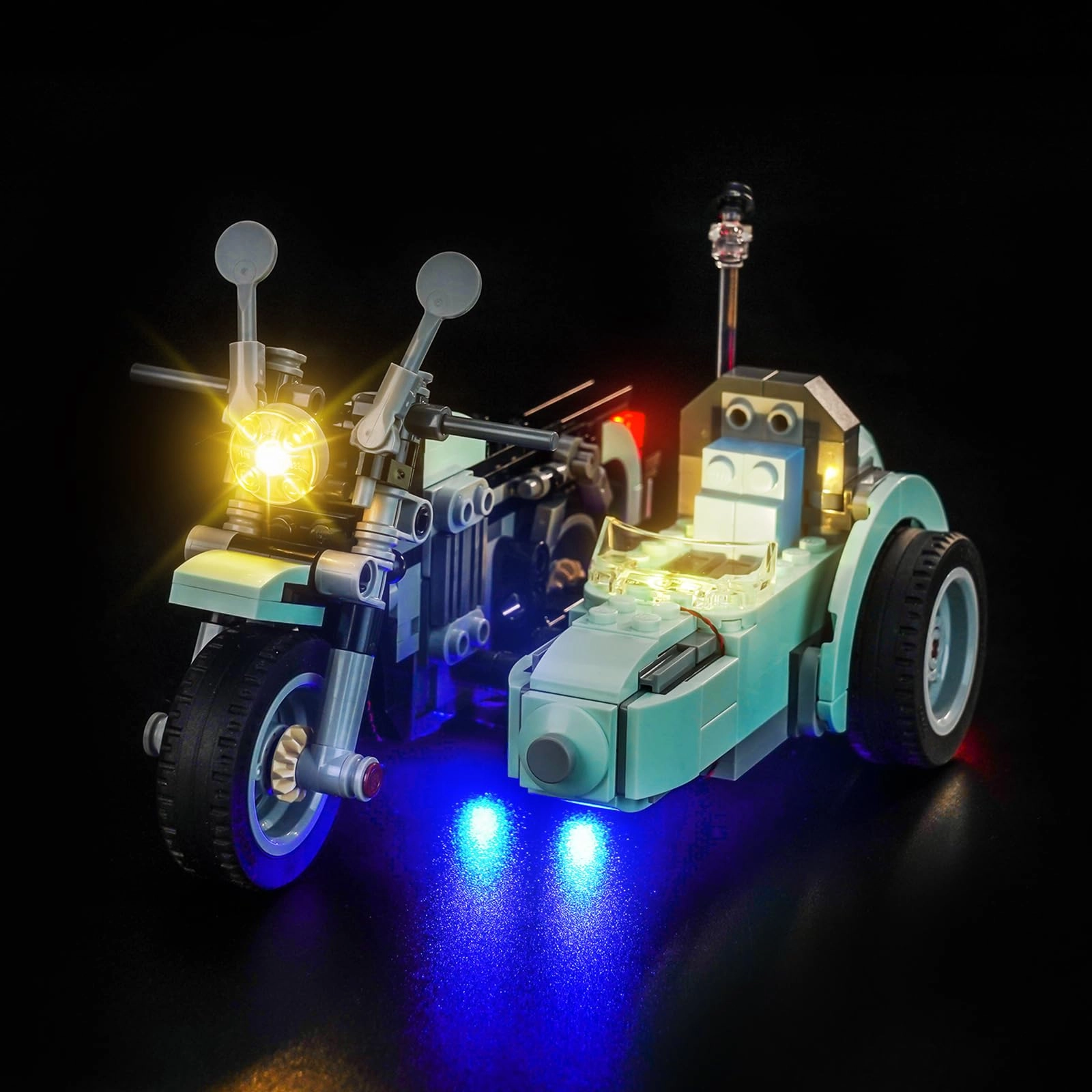 BrickBling LED Light Set - Compatible with Lego 76443 USB Battery