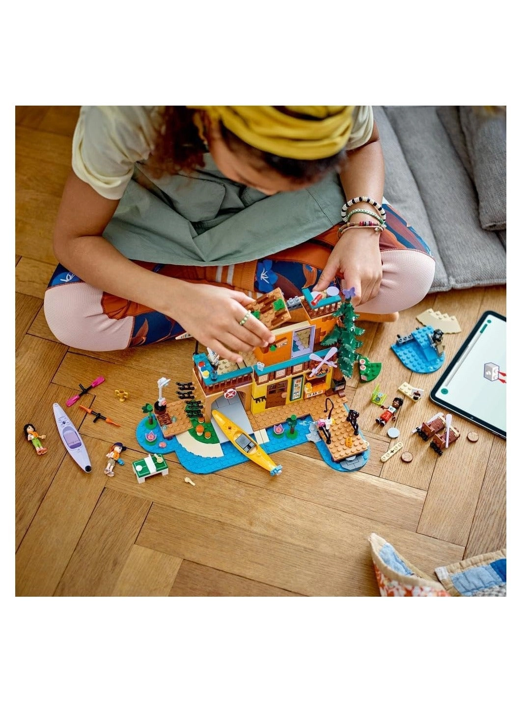 Friends Adventure Camp Water Sports (42626) - Multicolor 3 Mini-Doll Characters