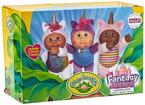 Cuties - 9" 3-Pack Fantasy Friends