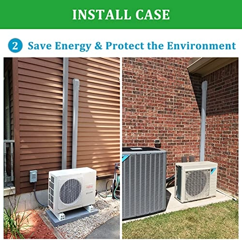 Line cover set - 4" 16.5Ft PVC