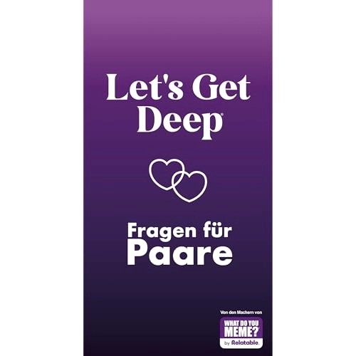 Let's Get Deep - Card Game for Couples 300 Cards (German)