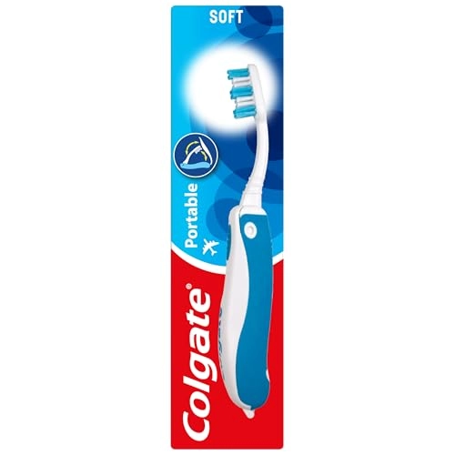 Portable Toothbrush - Soft 4-Piece Pack