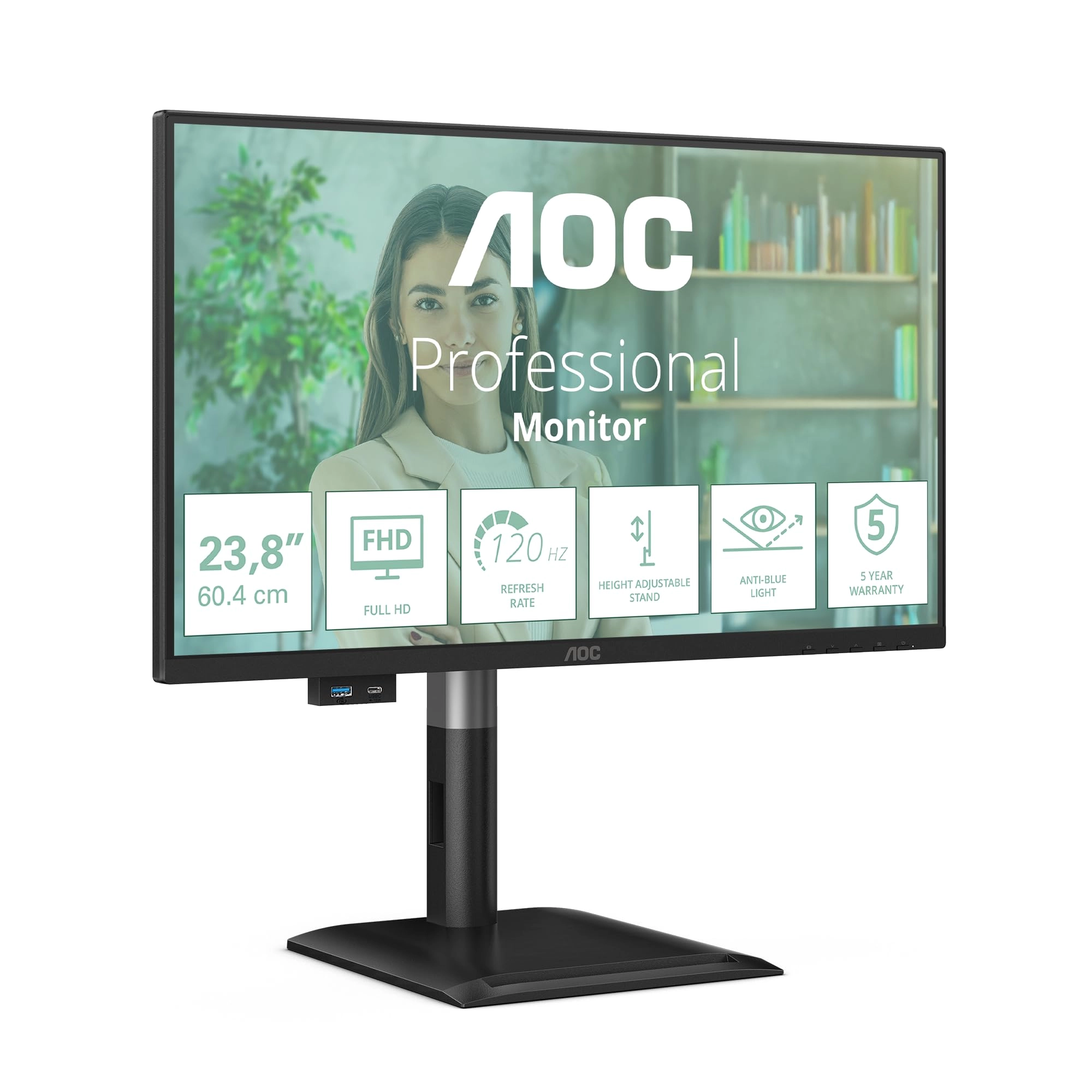 AOC 24P4CV - 23.8 Inches 1920x1080