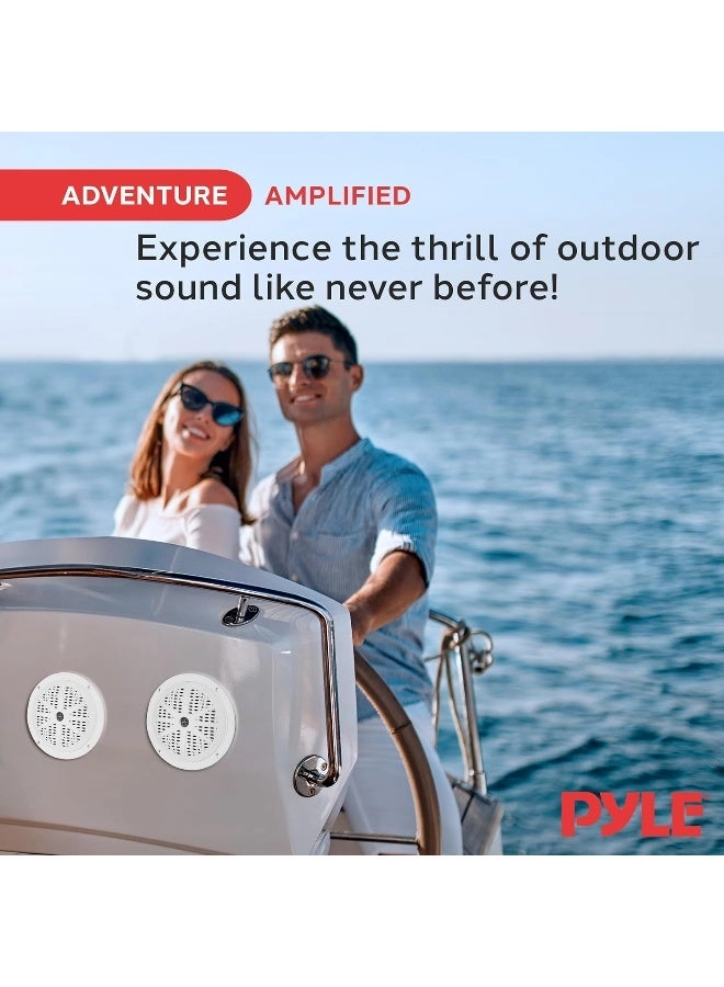 Dual Marine Speakers - 6.5 Inch 120 Watt