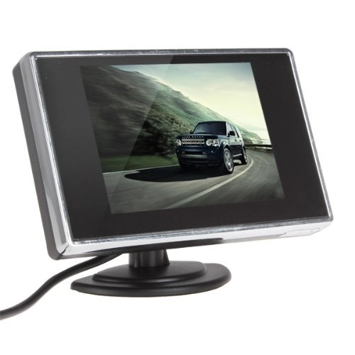 TFT-LCD Car Rearview Mirror Monitor - 3.5 Inches