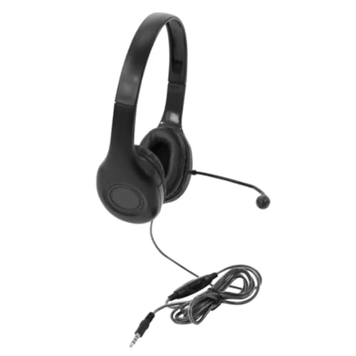 On-Ear Headset with Gooseneck Microphone - Wired Headset