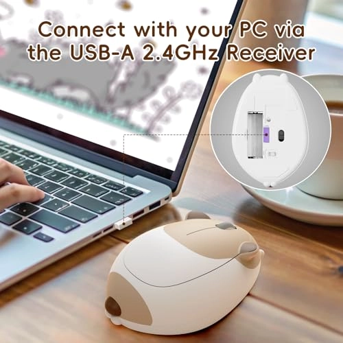 Cat Theme Gaming Mouse - USB