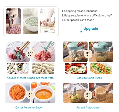 Onion Chopper - 900 ml 5 Blades