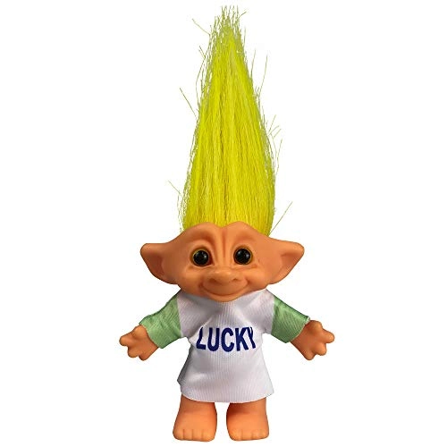 Yintlilocn Troll Doll - 75 Tall PVCPolyester Yellow Hair