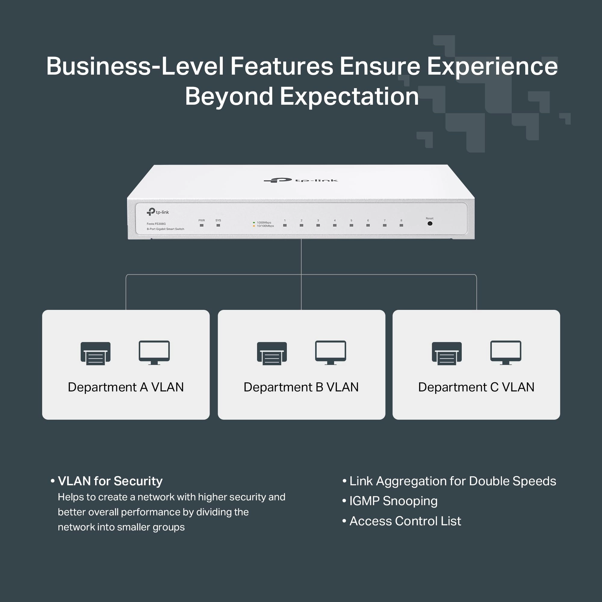 Festa FS308G 8-ports
