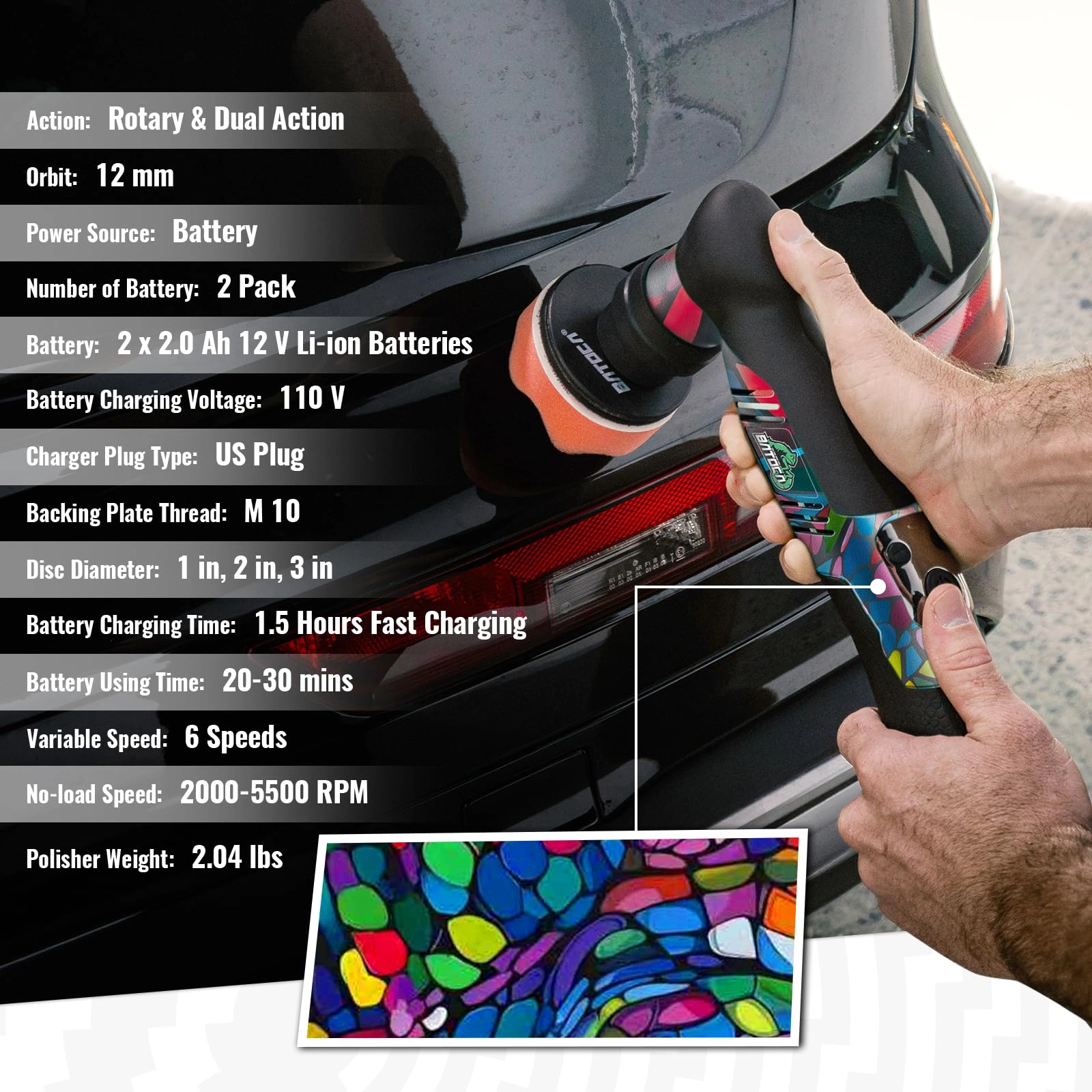 S5 - 120 watts 1inch 3inch
