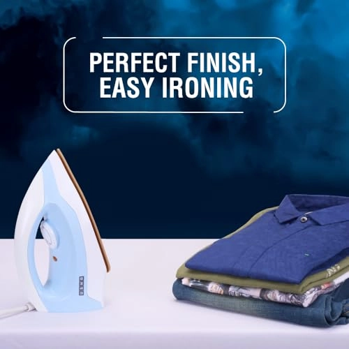 EI 3802 - 1000W Dry Iron Blue/White