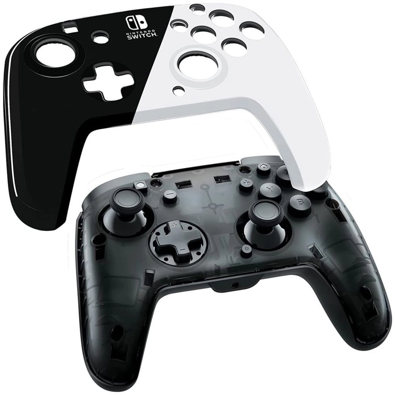 Nintendo Switch Faceoff Controller Black/White
