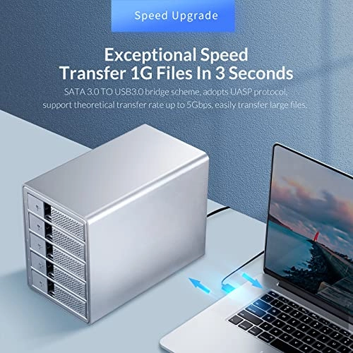 Hard Drive Enclosure - USB3.0 3.5-inch SATA