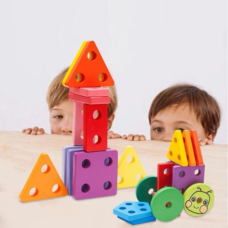 Geometric Shapes Sorting Puzzle - 2+