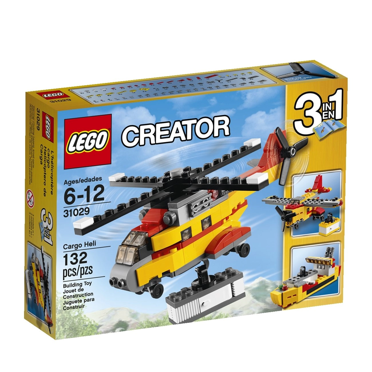 LEGO Creator Cargo Heliplane (6099968) - 3-in-1