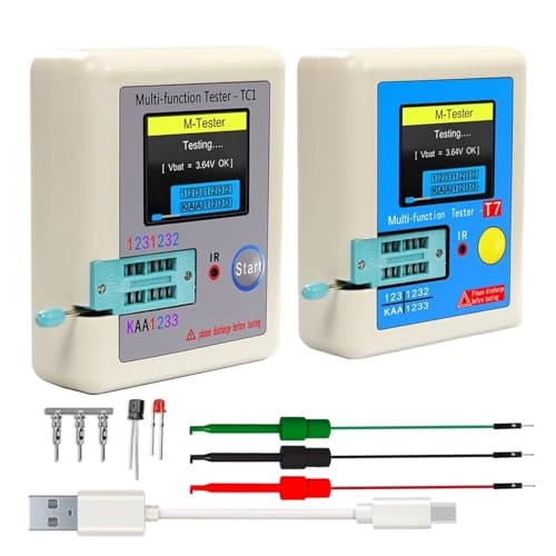LCR-TC1 - 1.8" TFT LCD Multimeter Transistor Tester