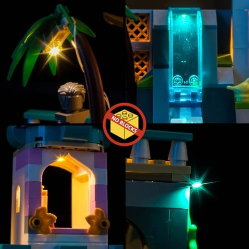 43267 Princess Castle & Royal Pets - LED Light Set DIY