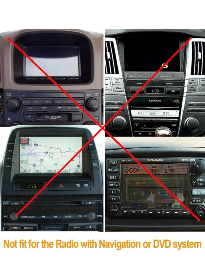 AUX Input & USB Charging Interface - 3.5mm AUX 5V/3.0A USB CD changer