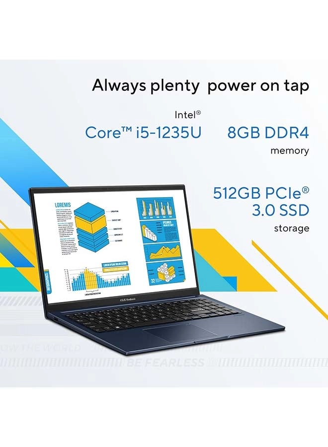 Vivobook X1504ZA-NJ303W - 15.6" 512GB 8GB Intel Core i5-1235U