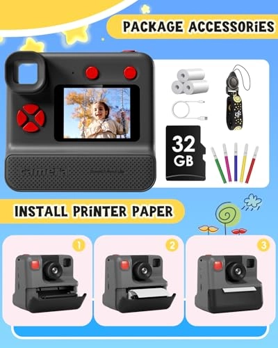 Kids Camera - 24MP 1080P