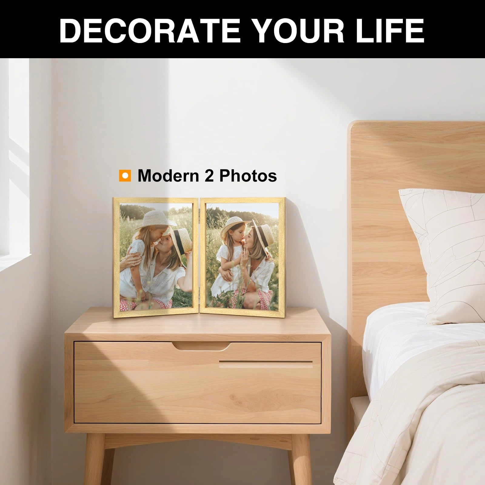 Double Photo Frame - 4x6 2