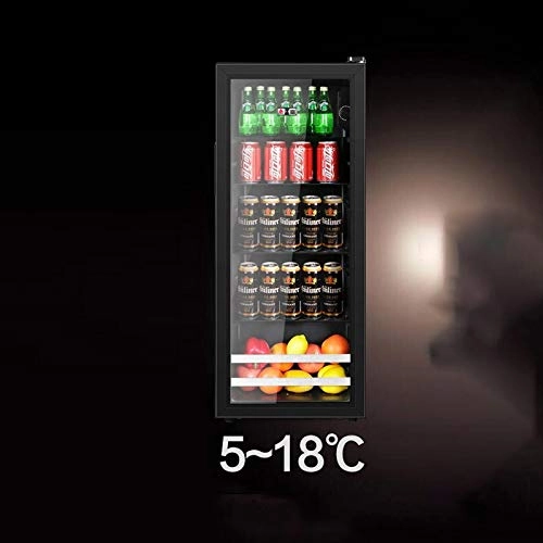 Single Door Countertop Refrigerator - Glass Door Portable