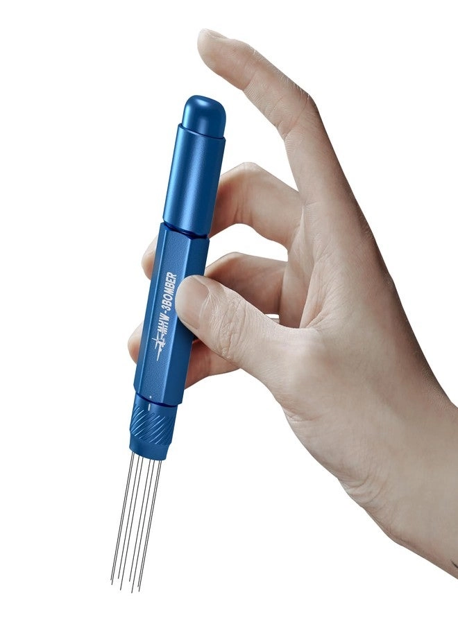 MHW-3BOMBER WDT Tool - Espresso Distribution Retractable 0.4mm 8 Needles