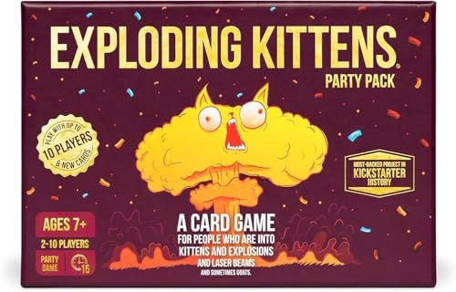 Exploding Kittens: Party Pack - Card Game