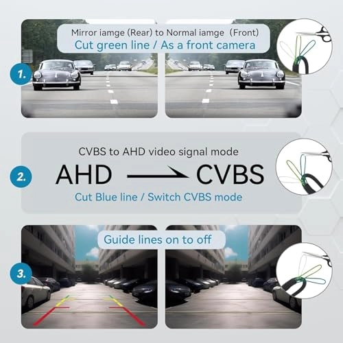 Backup Camera - Night vision AHD Compatible 1080P