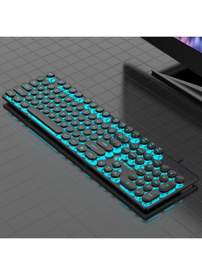 Zhaoyin Steampunk Keyboard And Mouse Suit - Wired