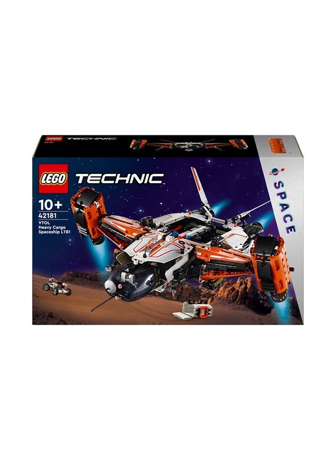 Technic Vtol Heavy Cargo Spaceship Lt81 (42181)