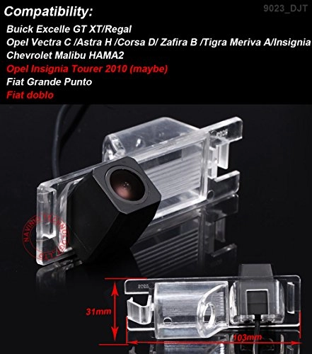 HD Color CCD Waterproof Vehicle Car Rear View Backup Camera - RCA 1280*720 Pixels