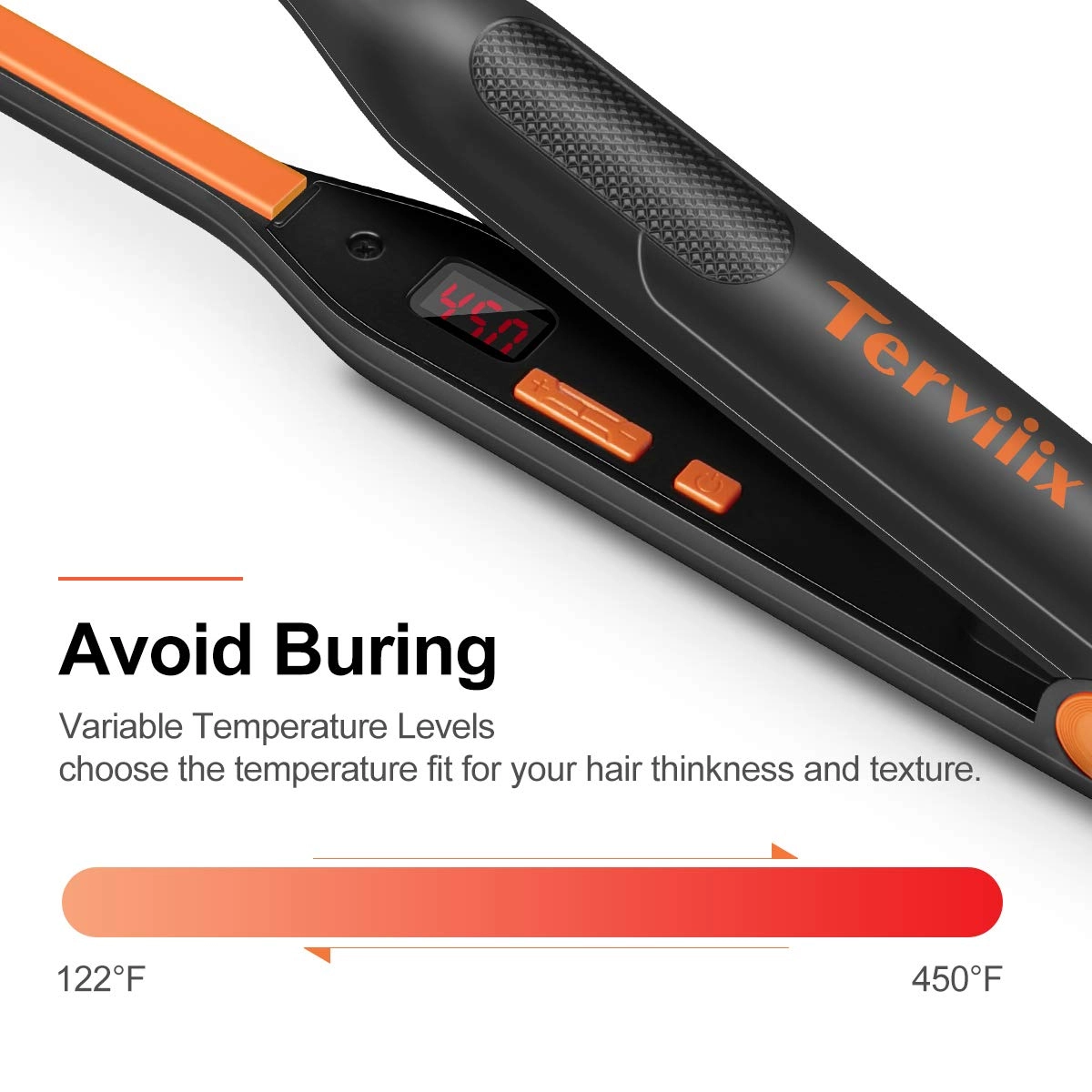 Pencil Flat Iron - 3/10 Inch