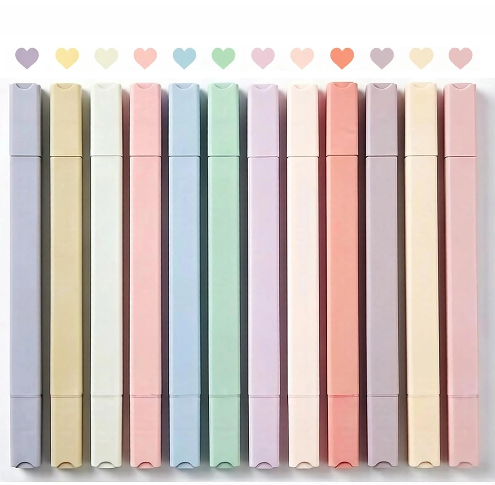 Aesthetic Cute Highlighters - Multicolor Chisel