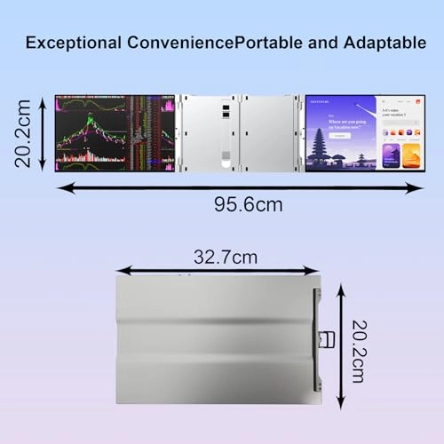 Portable Dual Screen Extender - B0GFHYKPTH 14" 1920 x 1200
