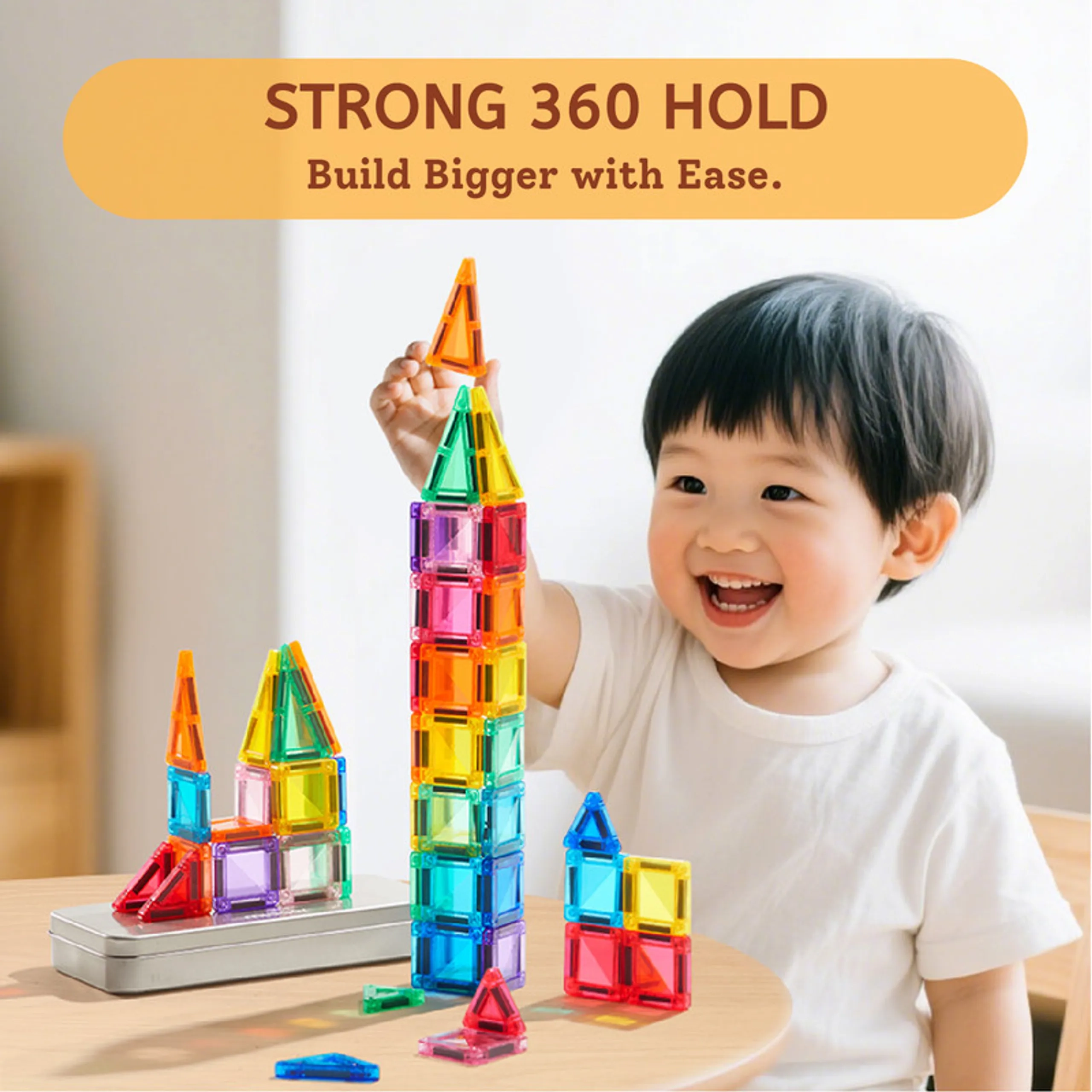 Mini Magnetic Tiles - 42 pcs