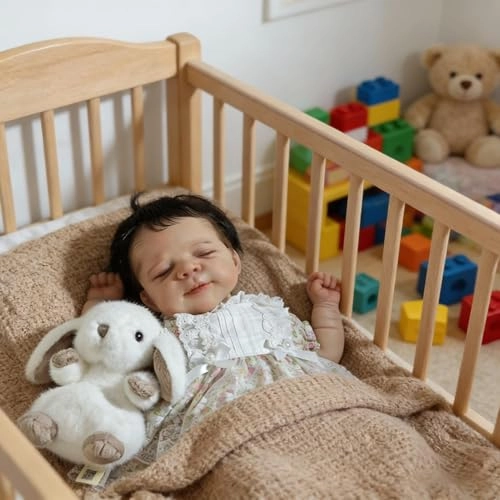 Pascale Reborn Baby Doll - 18 inch Vinyl sleeping Ages 3+