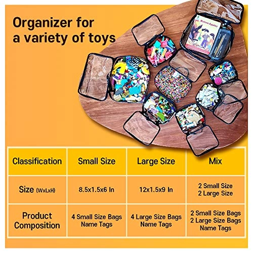 Zippered Blocks Set - Polyvinyl Chloride (PVC) Packs