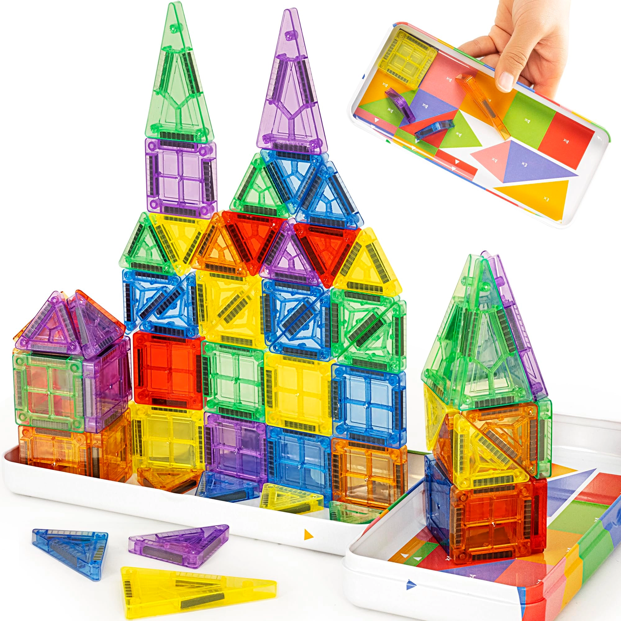 cossy Mini Magnetic Tiles - Magnetic STEM